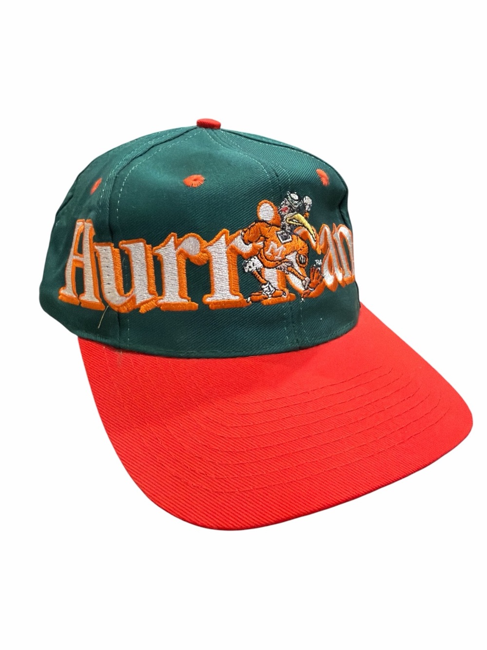 Logo 7 VINTAGE‎ Miami Hurricanes Snapback Hat